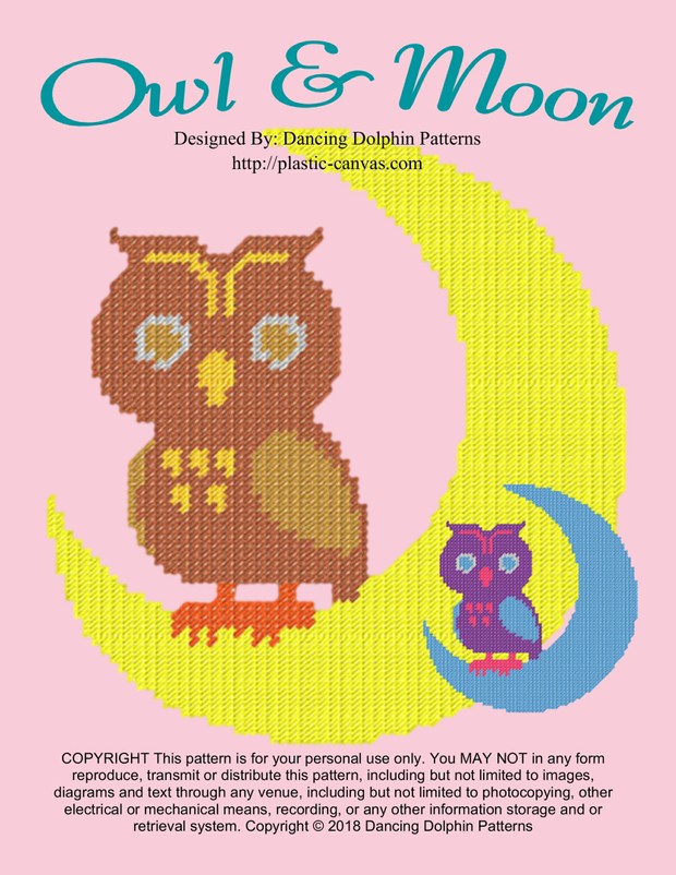551 - Owl & Moon