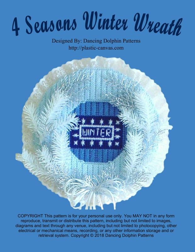 411 - 4 Seasons Winter Wreath