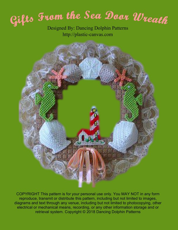 016 - Gifts From the Sea Door Wreath