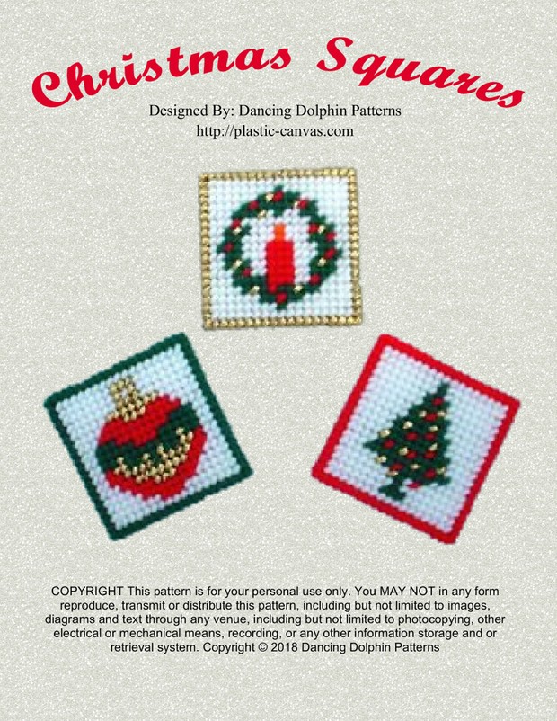 459 - Christmas Squares