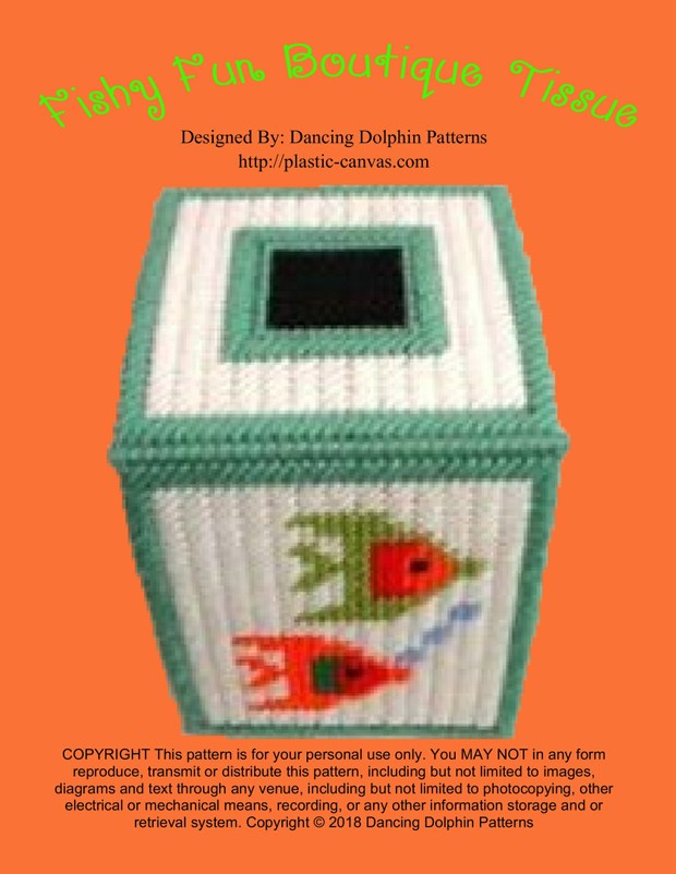 306 - Fishy Fun Boutique Tissue