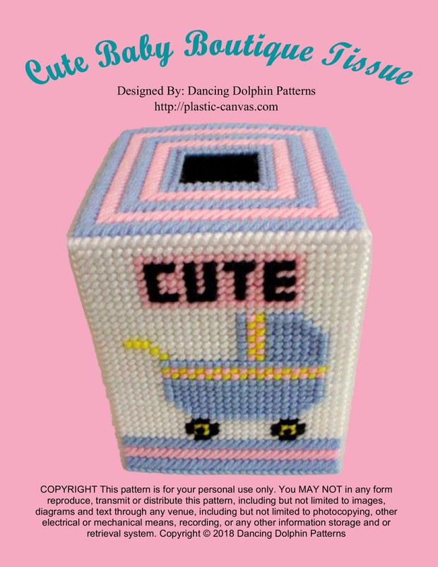302 - Cute Baby Boutique Tissue