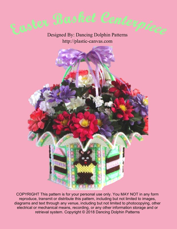 037 - Easter Basket Centerpiece