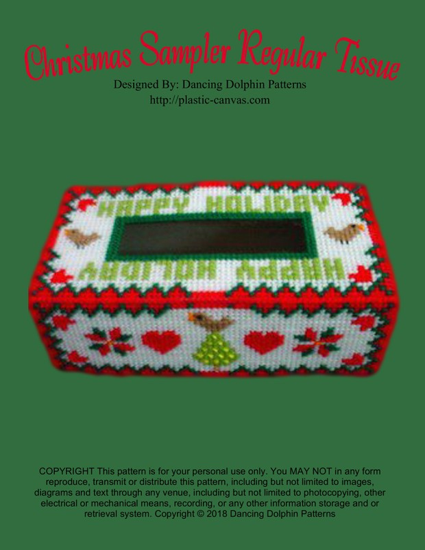 260 - Christmas Sampler Regular Tissue