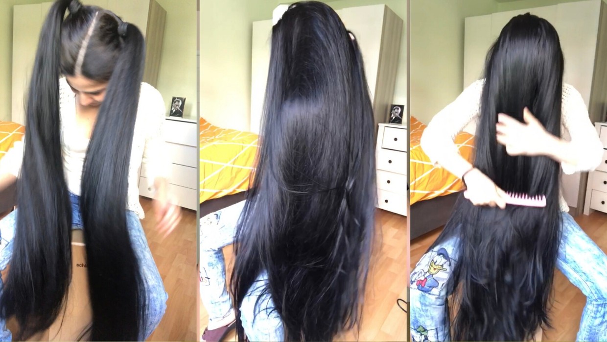 Dygg New Growth Super Long Silky Hair Play - SexiestHair