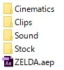 ZELDA Project file (All files included)