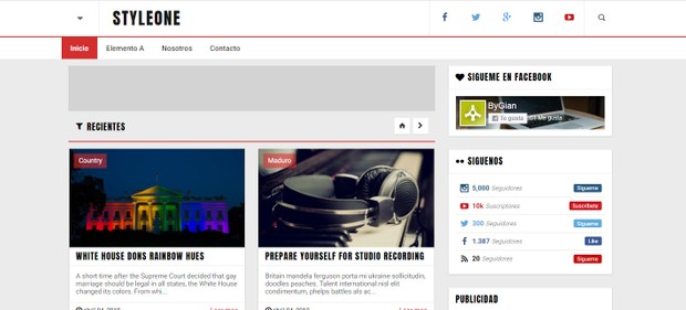 StyleOne.xml 1.0.1 Release