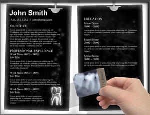 orange resume