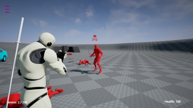 Action game / Melee combat - v2. Counter-attack system. Unreal Engine 4