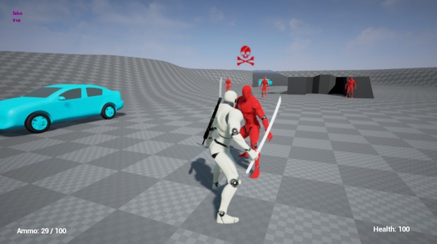 Action game / Melee combat - v2. Counter-attack system. Unreal Engine 4