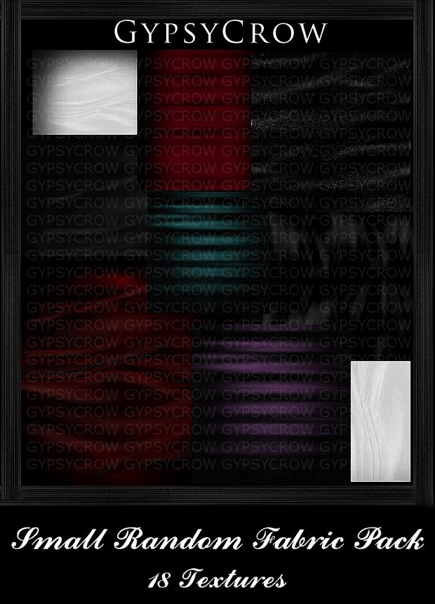 small random fabric textures