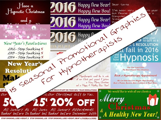 15 Seasonal Promotional Graphics for Hypnotherapists