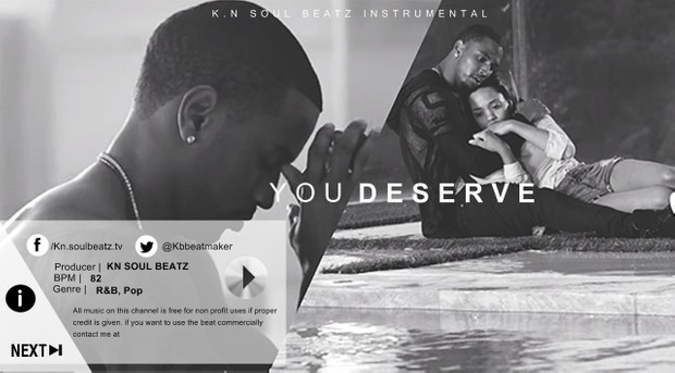 You Deserve - R&B Trey Songz Type Beat Instrumental