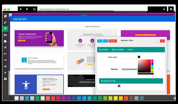 Bootstrap BLOCKS v3.0. BASIC LICENSE drag-and-drop builder