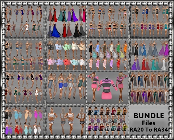 RA20 - RA34 Bundle - *Catty Only*