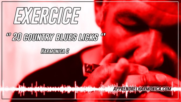 20 Country Blues Licks - Harmonica C
