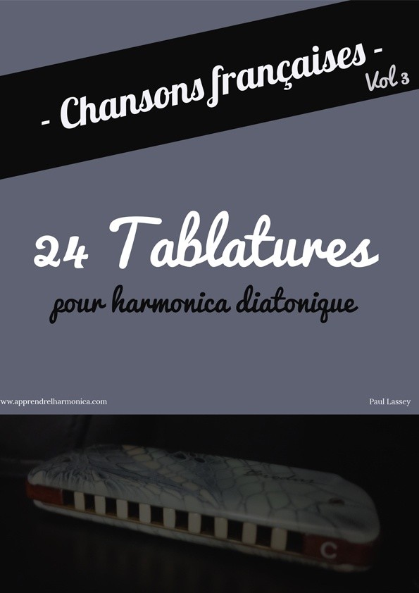 Recueil de chansons françaises - Volume 3 - Harmonica diatonique