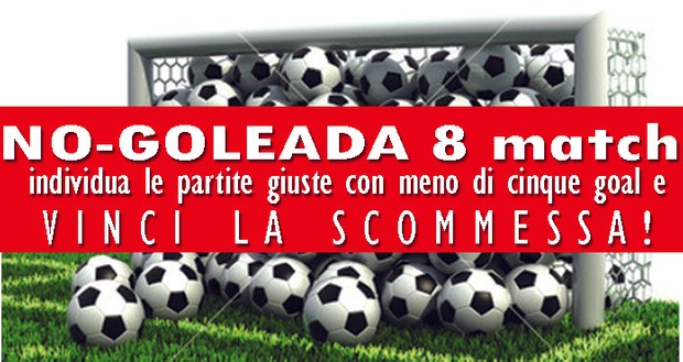 NO-Goleada su 8 match