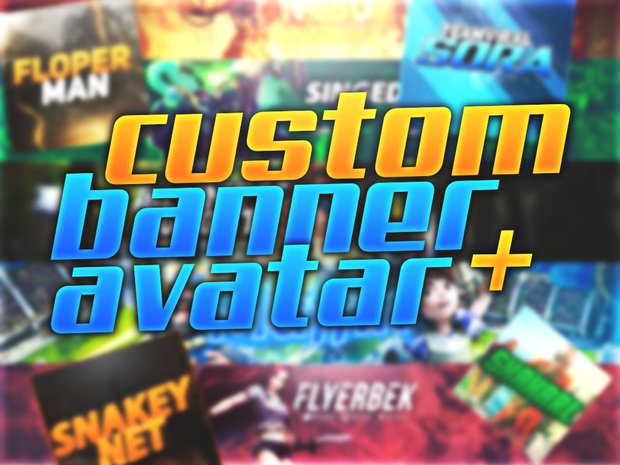 Custom Youtube Banner+Avatar