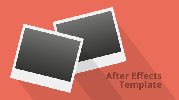 Falling Photos Slideshow - Retro Style After Effects Template