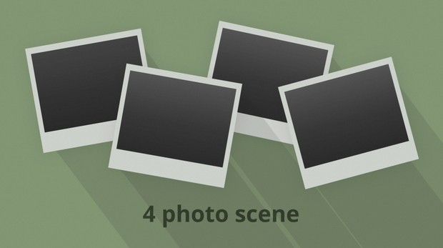 Falling Photos Slideshow - Retro Style After Effects Template