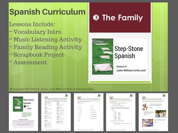 Lesson Plans: The Family (Spanish)