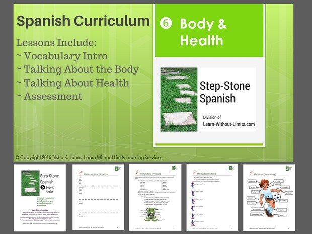 Lesson Plans: Spanish Body & Health