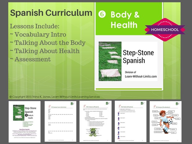 Homeschool Spanish: Body & Health