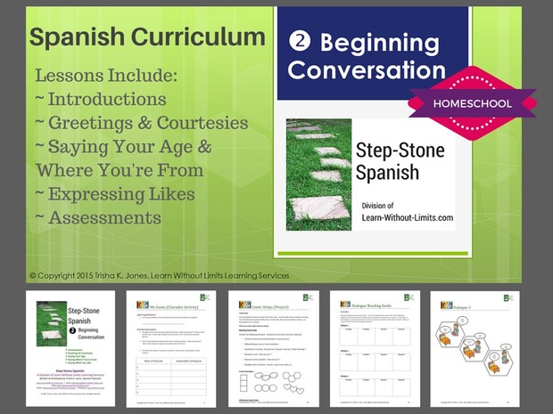 Homeschool Spanish: Beginning Conversation