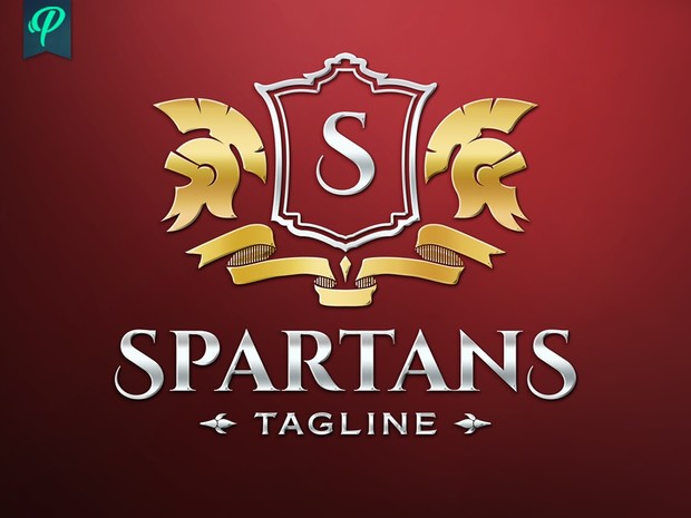 Spartans - Crest Logo Template