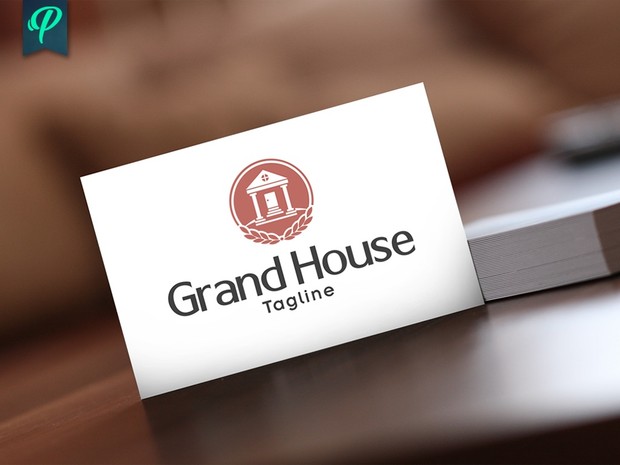 Grand House - Luxury Real Estate Logo