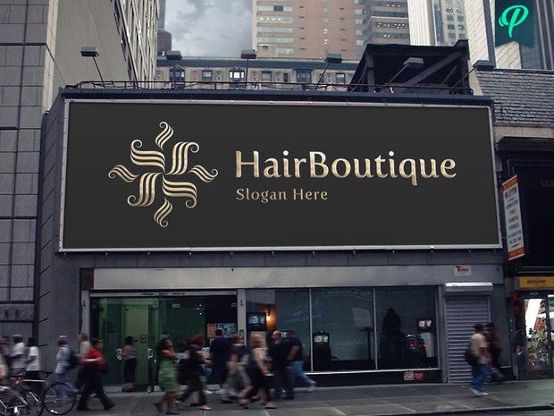HairBoutique - Elegant Logo Template
