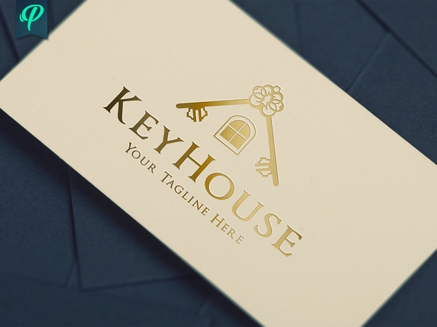KeyHouse - Real Estate Logo Template