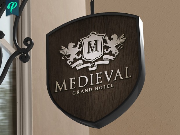 Medieval - Heraldic Logo Template