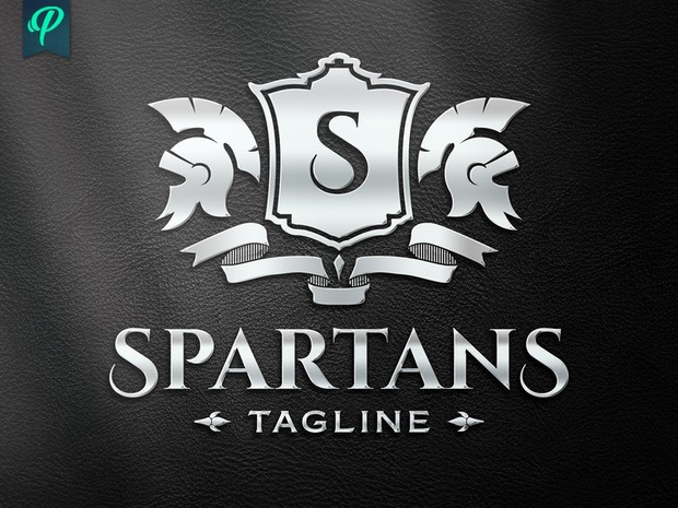 Spartans - Crest Logo Template