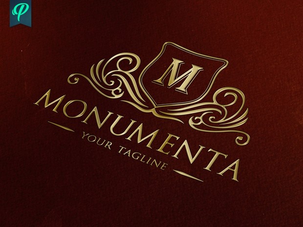 Monumenta - Crest Logo Template