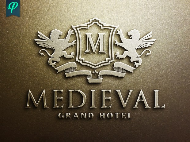 Medieval - Heraldic Logo Template