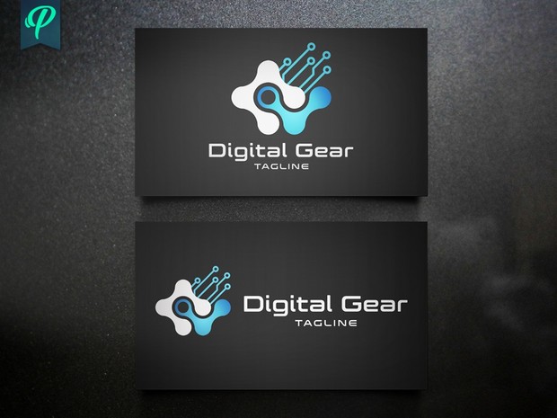 Digital Gear - Modern Logo Template