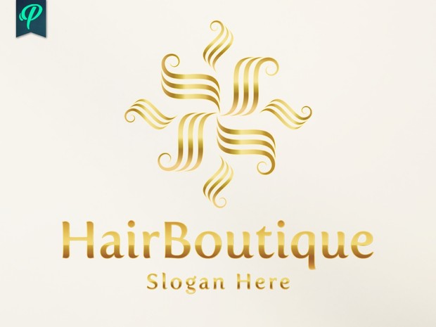 HairBoutique - Elegant Logo Template