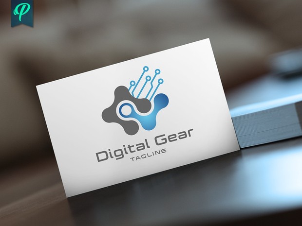 Digital Gear - Modern Logo Template