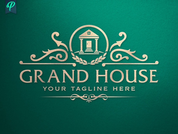 Grand House - Luxury Real Estate Logo