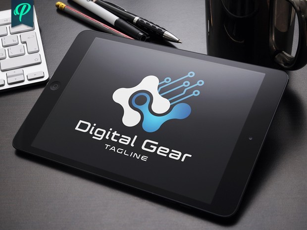 Digital Gear - Modern Logo Template