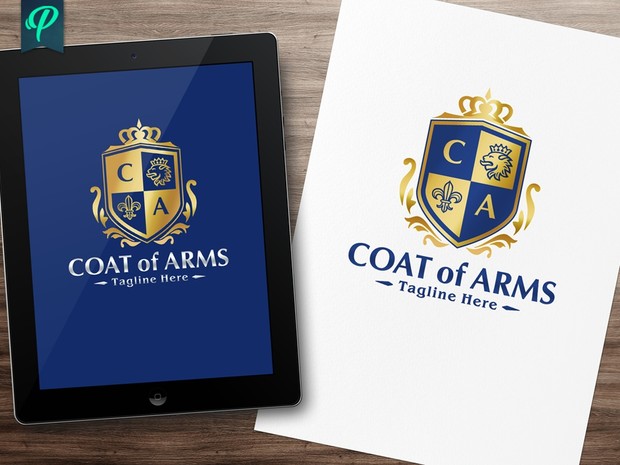 Coat of Arms Logo Template