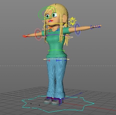 Carro1001's Human Character Rig