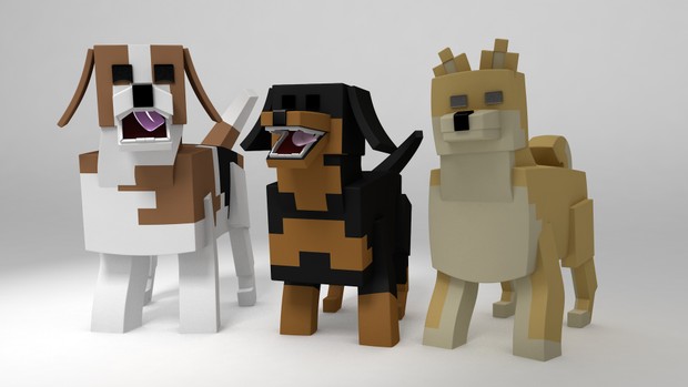 Minecraft Dog Rig Pack