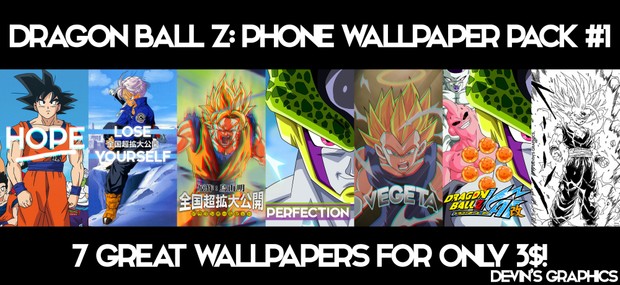 Dragon Ball Z Phone Wallpaper Pack!
