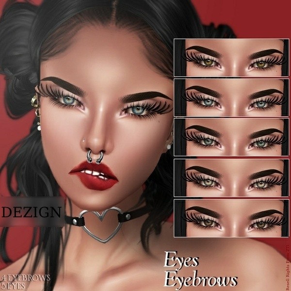 Emission Eyes & Eyebrows