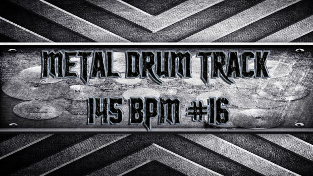 Metal Drum Track 145 BPM #16