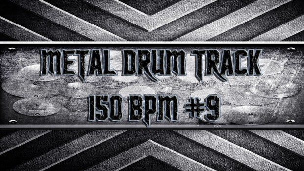 Metal Drum Track 150 BPM #9