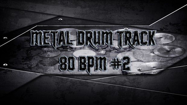 Metal Drum Track 80 BPM #2 - Preset 2.0